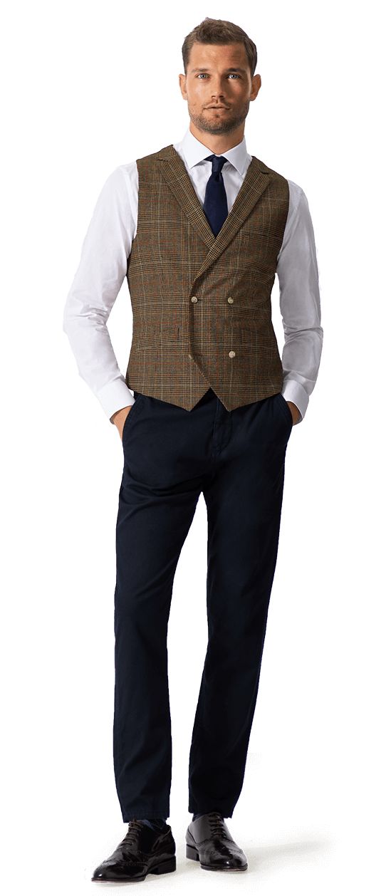 tweed waistcoat