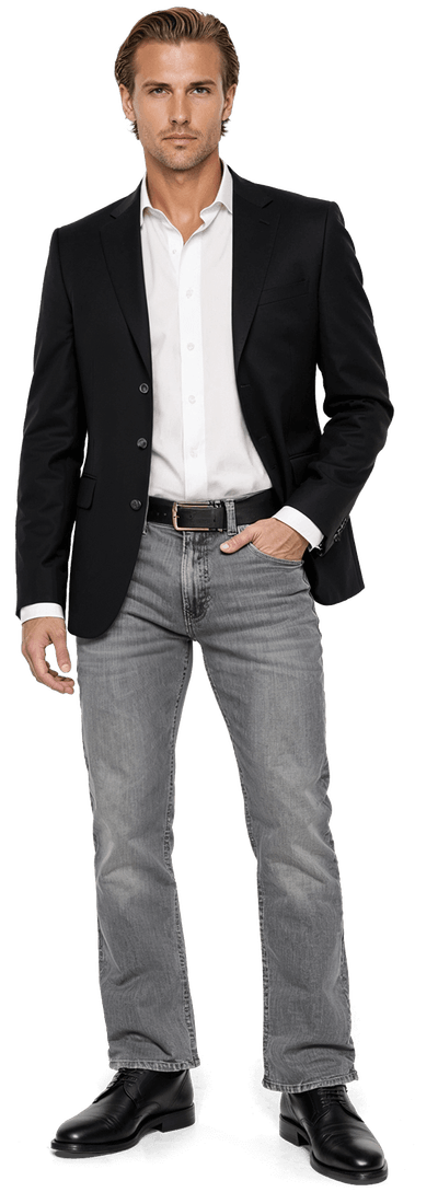 Vintage silver bootcut Jeans